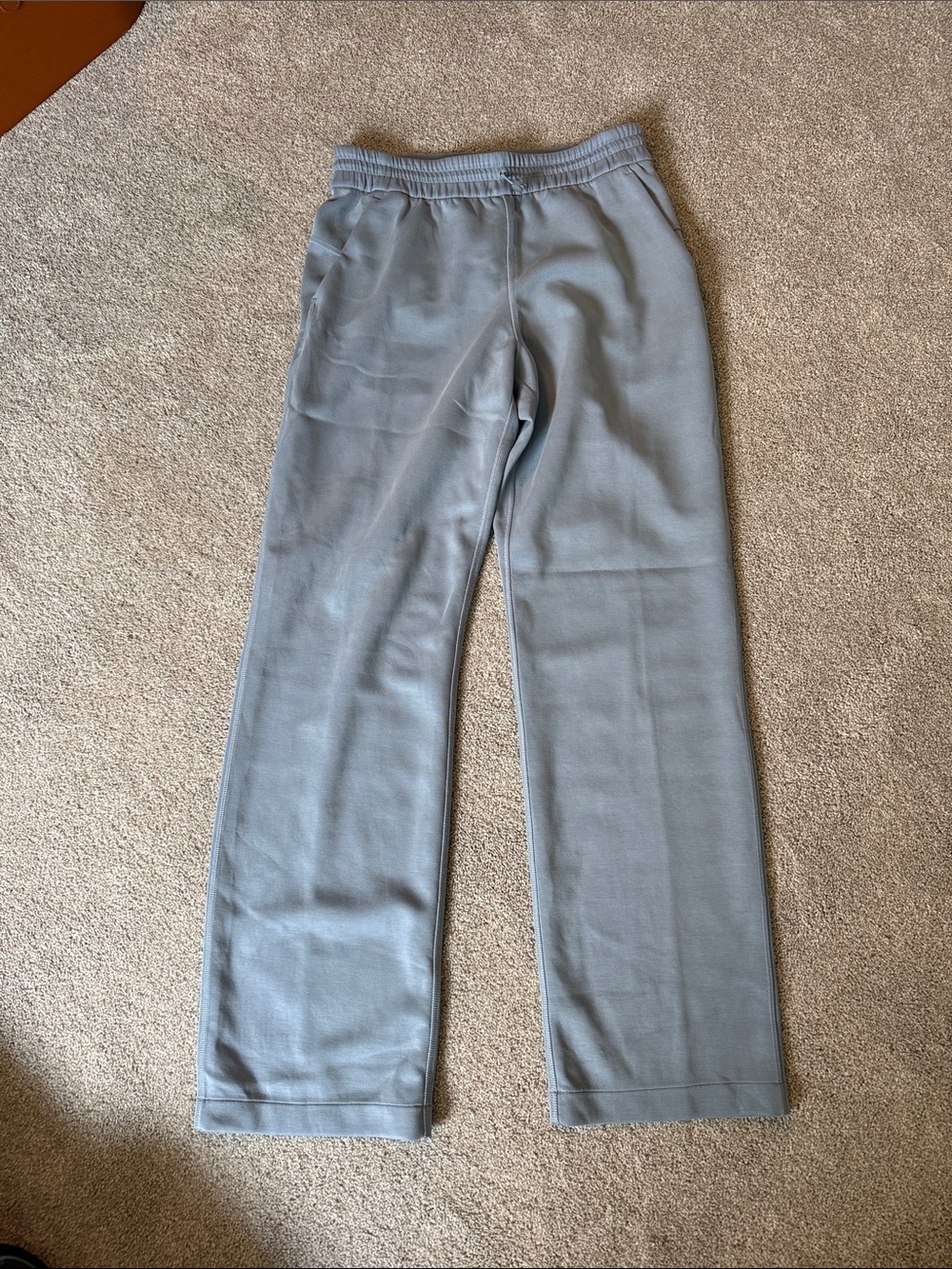 Light Blue Wide-Leg Lululemon Sweatpants
